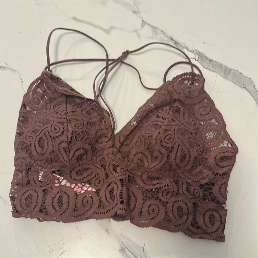 Pink bralette